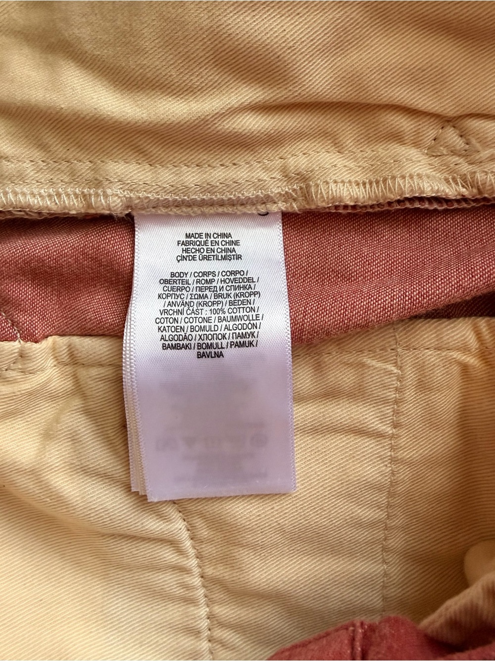 Ralph Lauren Double RL Coral Pants with Contrast Trim - Picture 9 of 9